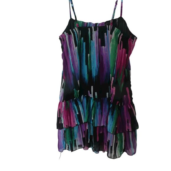 Janette Plus Camisole Top Ruffles Multicolored Adjustable Straps Size 1XL - Picture 7 of 8